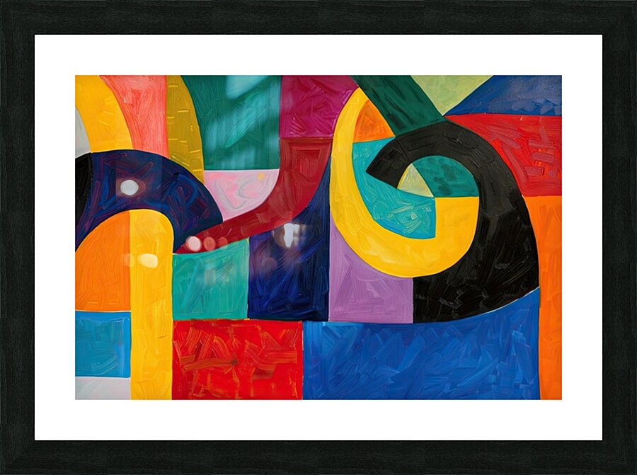 Chromatic Rhapsody H3N2P9 57 Picture Frame print