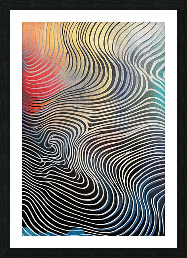 Chromatic Rhapsody H3N5P2 50 Picture Frame print