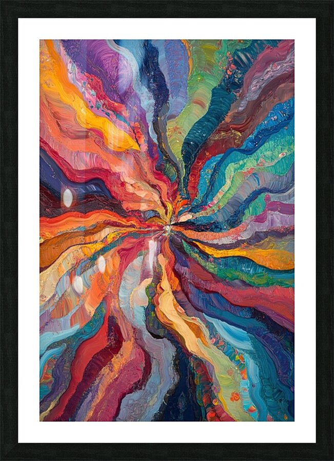 Chromatic Rhapsody H39N2J 57 Picture Frame print