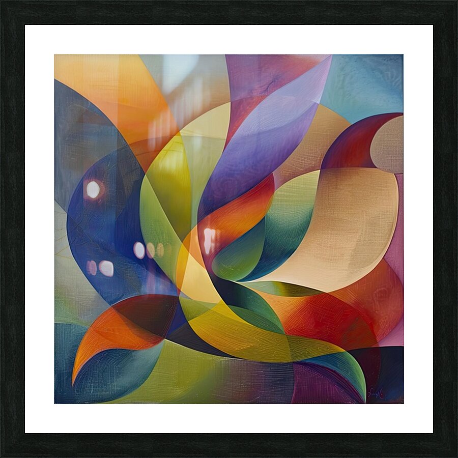 Chromatic Rhapsody J92HNP 60 Picture Frame print