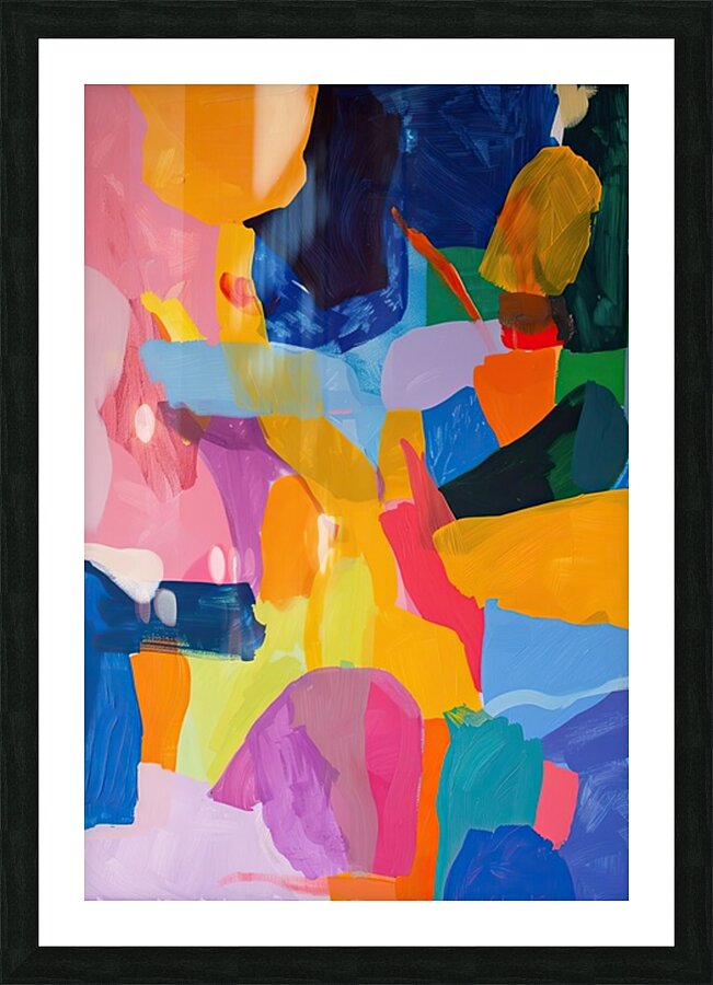 Chromatic Rhapsody J9P4H2 57 Picture Frame print