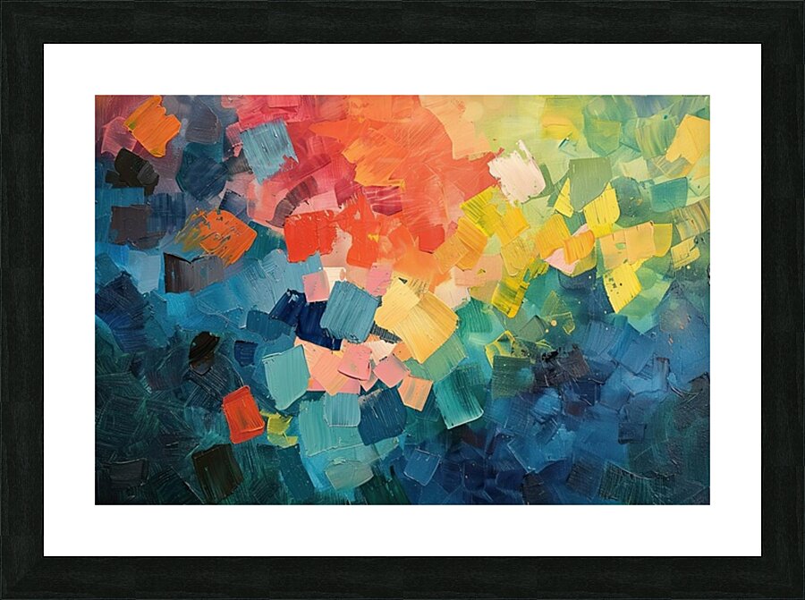 Chromatic Rhapsody JH293N 54 Picture Frame print