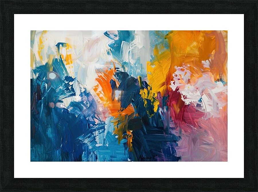 Chromatic Rhapsody JH2N9P 57 Picture Frame print