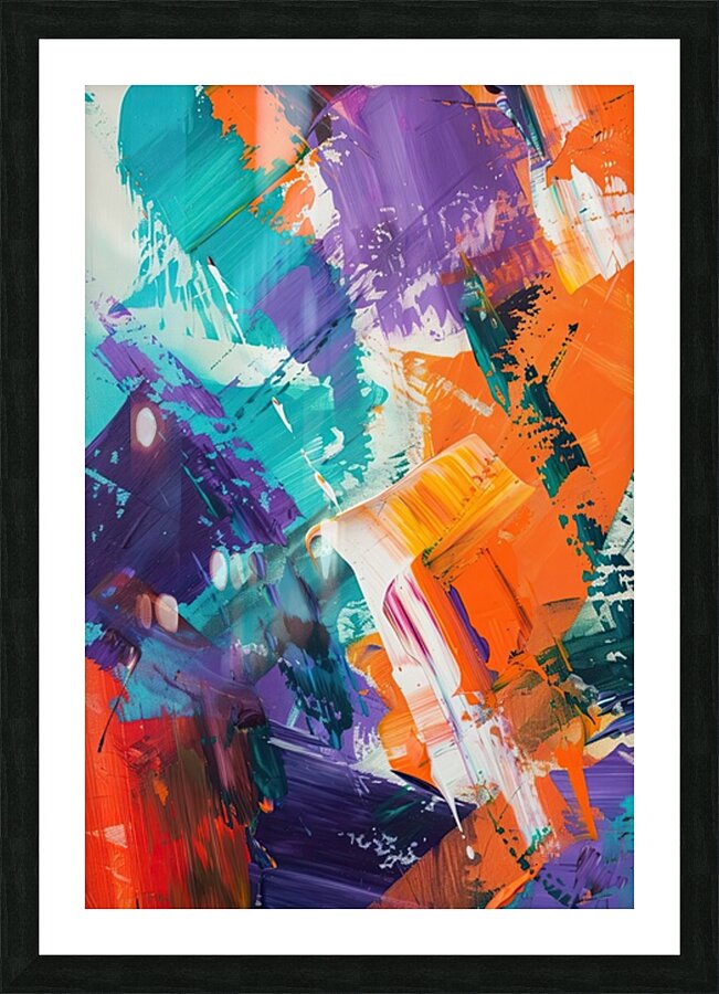 Chromatic Rhapsody JH92N3 63 Picture Frame print