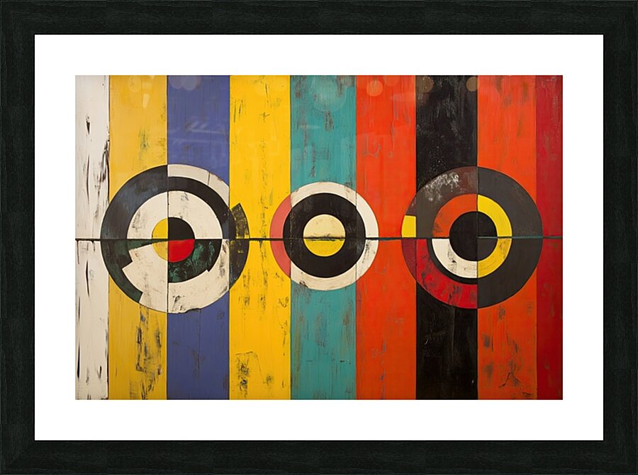 Chromatic Rhythms 794DN3 55 Picture Frame print
