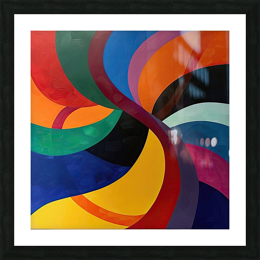 Chromatic Vortex 7294HB 48 Picture Frame print