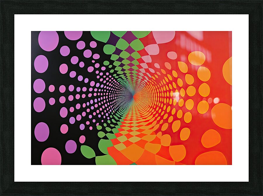 Chromatic Vortex 79B2N5 60 Picture Frame print