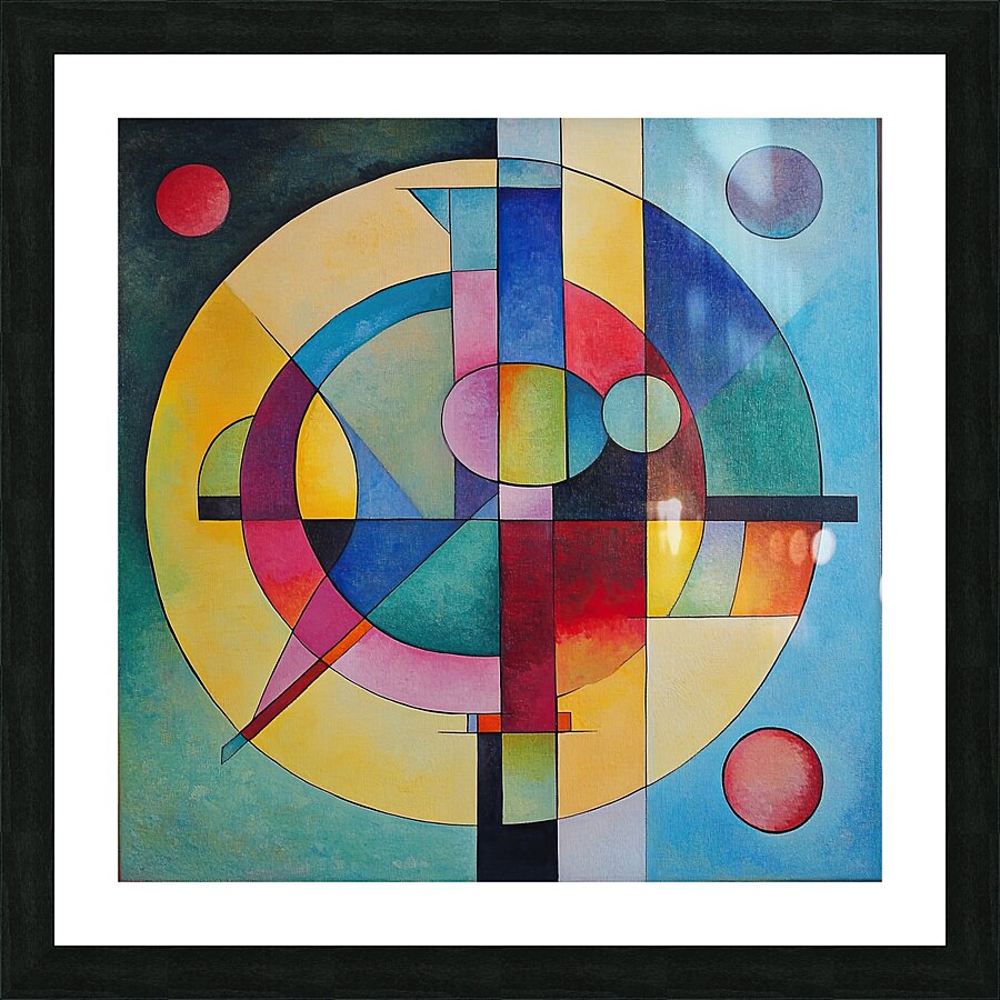 Circular Harmonies 9P3N2H 52 Picture Frame print
