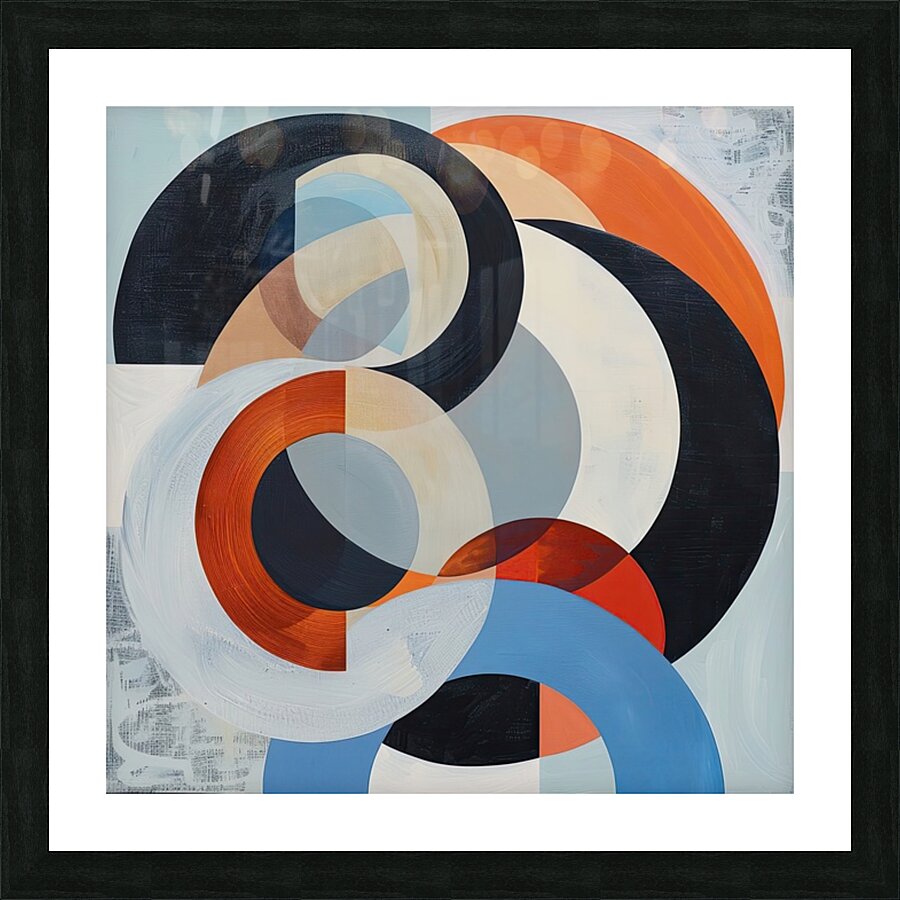 Circular Symphony 7H29NP 45 Picture Frame print
