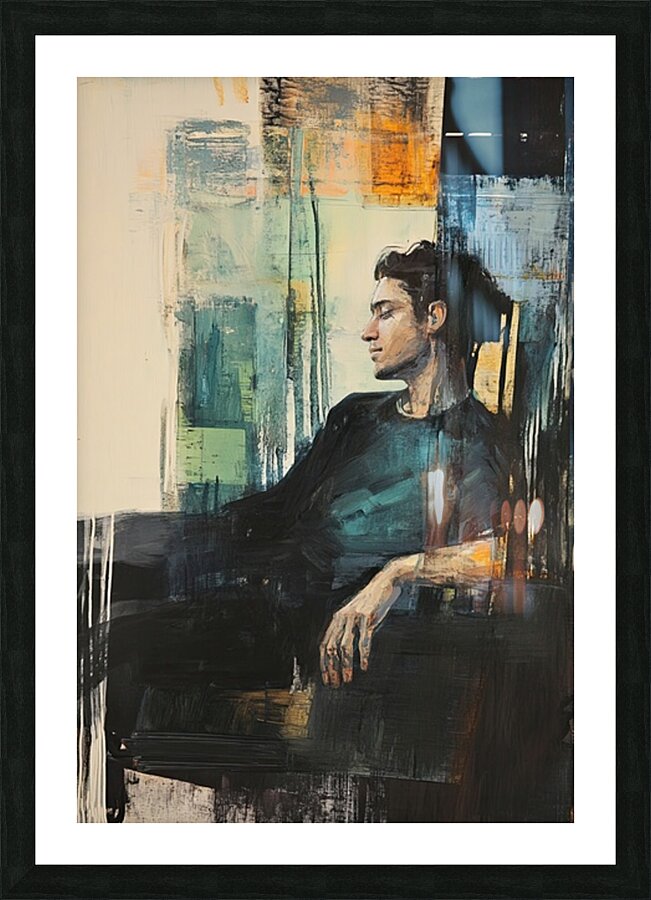 Contemplative Pose 78HBC2 60 Picture Frame print