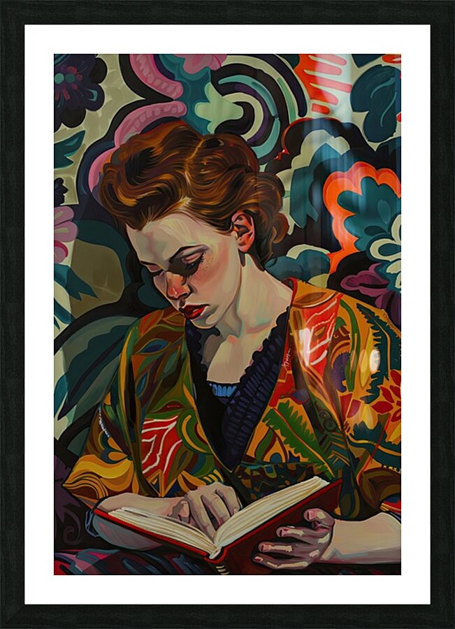 Contemplative Reader 7H29P4 45 Picture Frame print