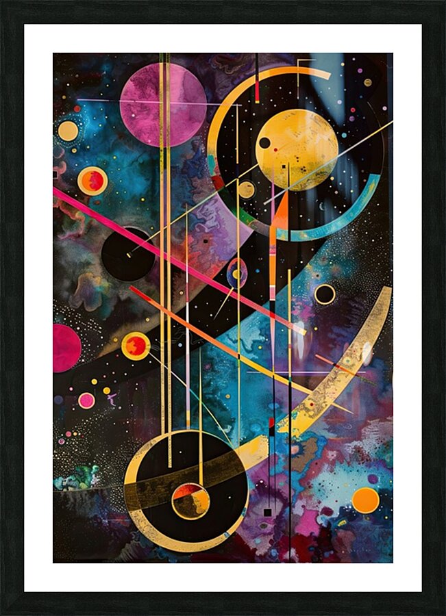 Cosmic Ballet 49Z7N2 60 Picture Frame print