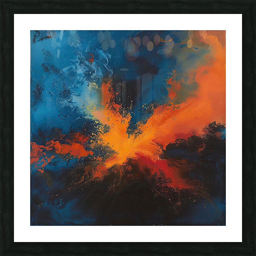 Cosmic Genesis Burst H29N3Z 55 Picture Frame print