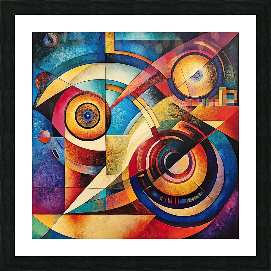 Cosmic Intersections 7P3H2N 62 Picture Frame print