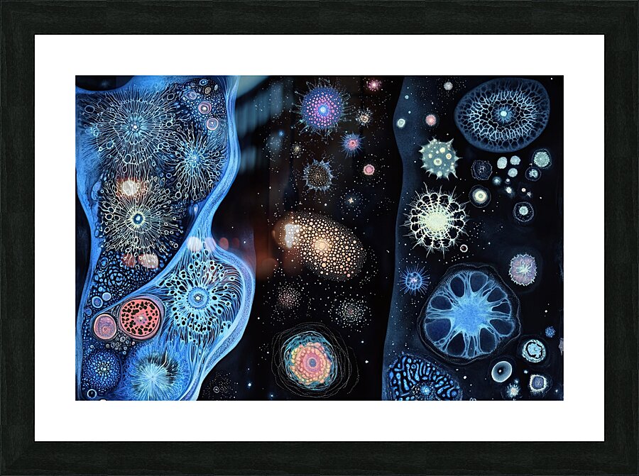 Cosmic Microcosm Y92H7P 58 Picture Frame print