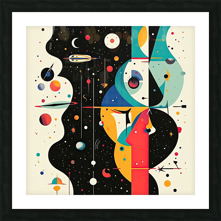 Cosmic Reflections 7H3N2P 60 Picture Frame print