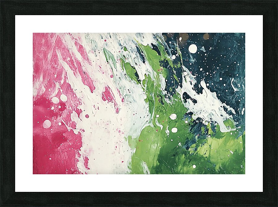 Cosmic River Flow H9P4Z2 45 Picture Frame print