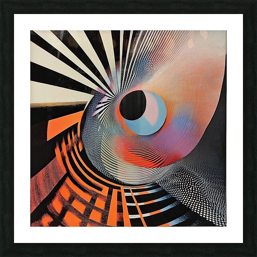 Cosmic Vortex Echo H2N9Z 57 Picture Frame print
