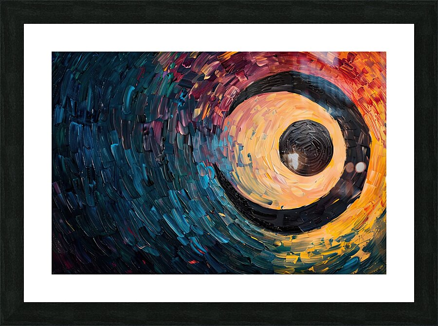 Cosmic Vortex NZ9H2P 63 Picture Frame print