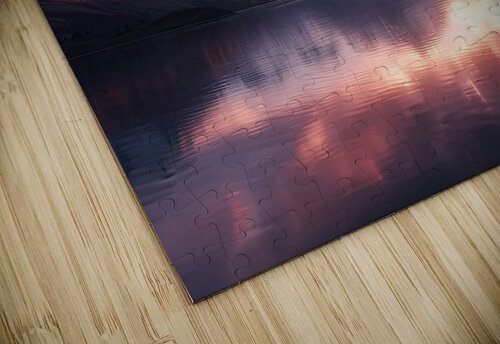 Alpine Glow Upon Waters H2N3P9 55 Abstract Rebellion puzzle