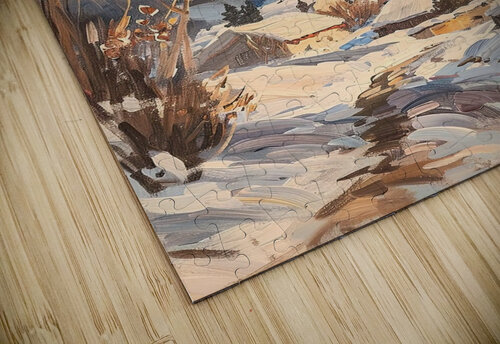 Alpine Winter Village 8294HJ 45 Abstract Rebellion puzzle