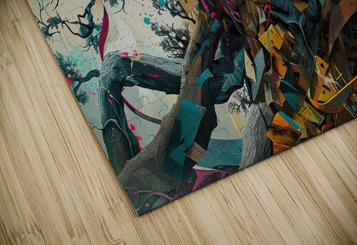 Arboreal Flux 239DJC 55 Abstract Rebellion puzzle