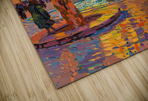 Autumn Fountain Glow 5H9N2Z 55 Abstract Rebellion puzzle