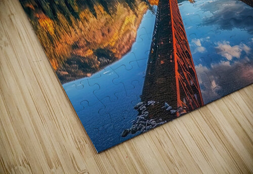 Autumn Reflections Y59H2N 65 Abstract Rebellion puzzle