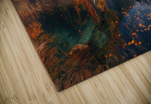 Autumn Waterfall Glow 92HJ5P 66 Abstract Rebellion puzzle