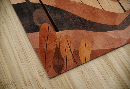 Autumn Whispers 7H3N2B 45 Abstract Rebellion puzzle