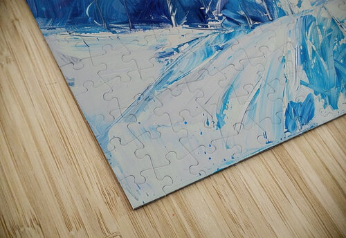 Azure Mountain Pass Y7H92N 53 Abstract Rebellion puzzle