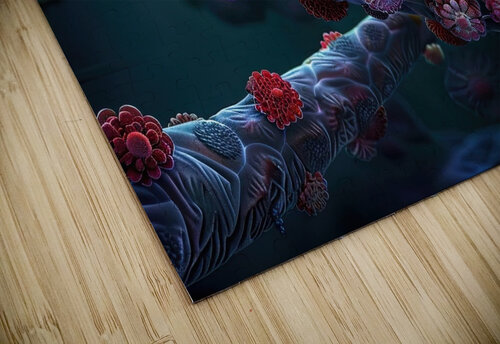 Biomorphic Bloom 7H29P4 45 Abstract Rebellion puzzle