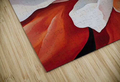 Blooming Heart Coral 78HNP 57 Abstract Rebellion puzzle