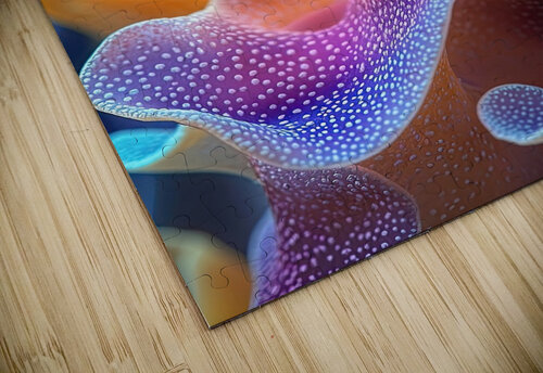 Chromatic Coral Rhapsody H29NJP 62 Abstract Rebellion puzzle