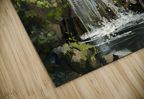 Cascading Waters Flow 2Y9N7J 45 Abstract Rebellion puzzle