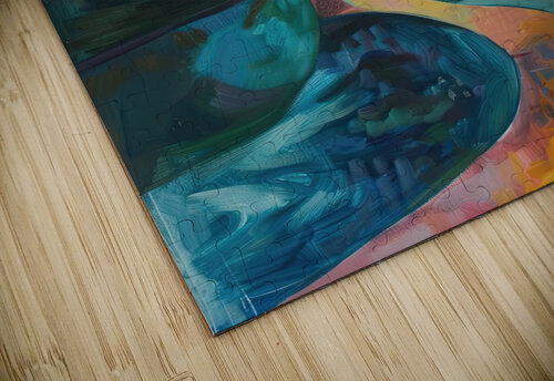 Celestial River Flows H3N9P2 55 Abstract Rebellion puzzle