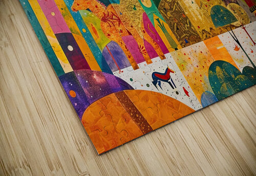 Celestial Procession 92HJ8N 55 Abstract Rebellion puzzle