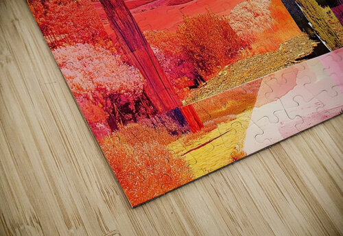 Chromatic Landscapes 7P3H9N 55 Abstract Rebellion puzzle