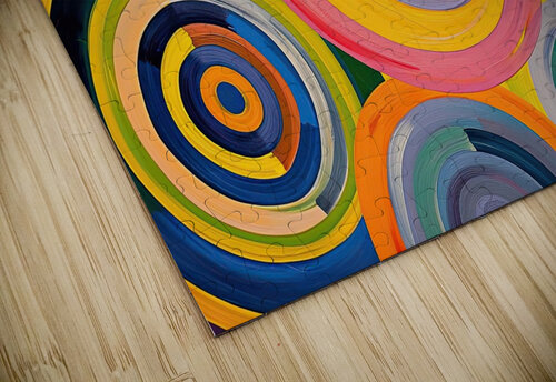 Concentric Vibrations 7892B 45 Abstract Rebellion puzzle
