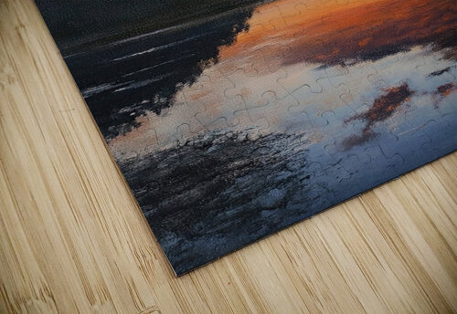 Crescent Moon Reflection 92HKP 61 Abstract Rebellion puzzle