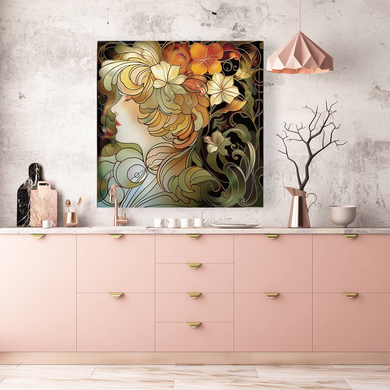 Floral Muse Reproduction