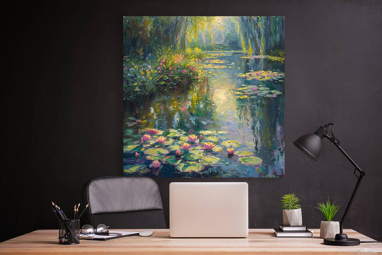 Serenity in Bloom Reproduction