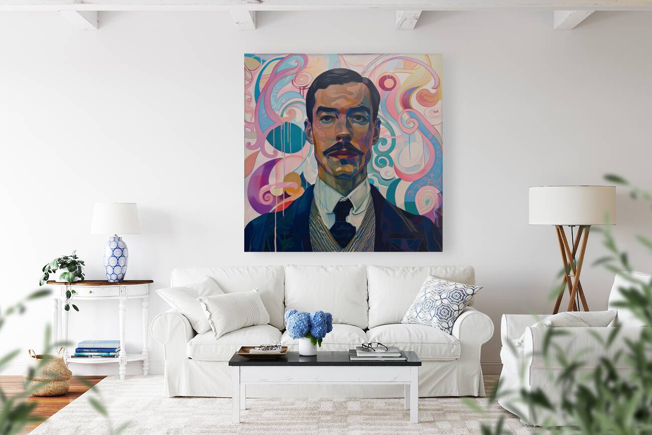 Vibrant Identity: Koloman Moser Reproduction