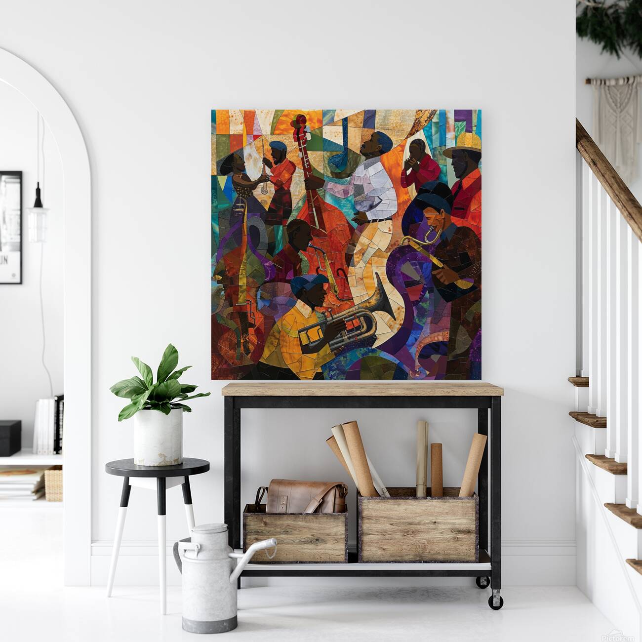 Jazz Mosaic Reproduction