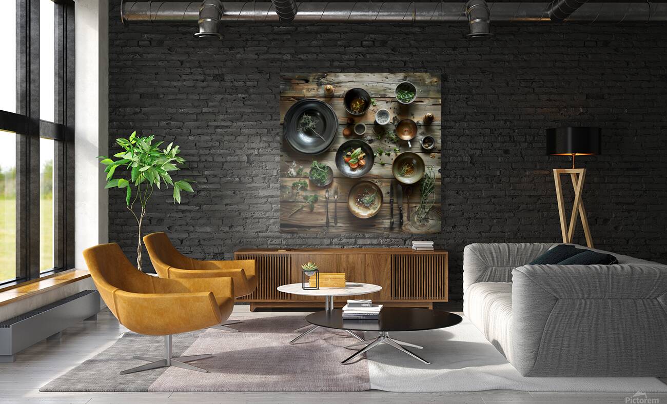 Culinary Canvas Reproduction