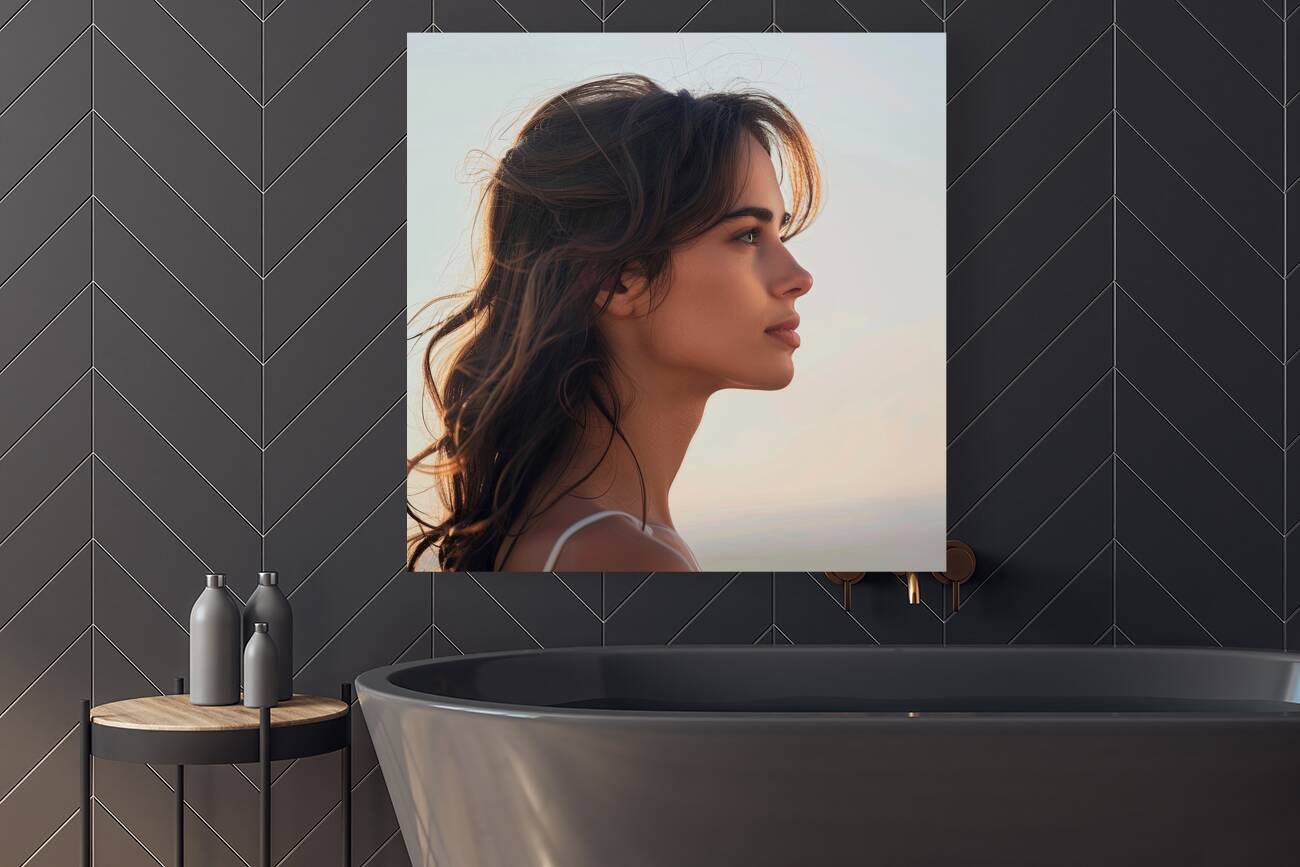 Serene Gaze Reproduction