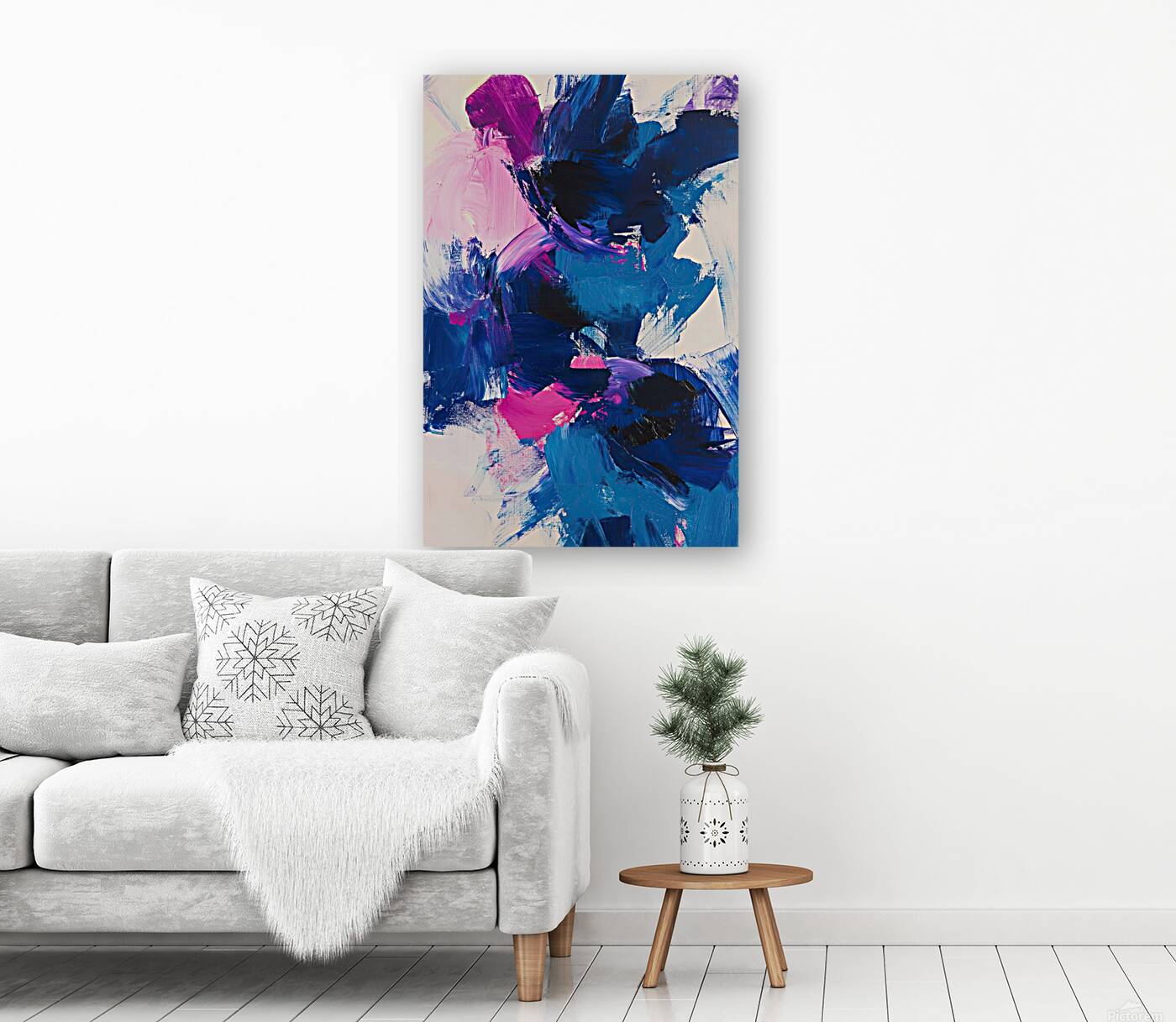 Abstract Expression 7H29NP 45 Reproduction