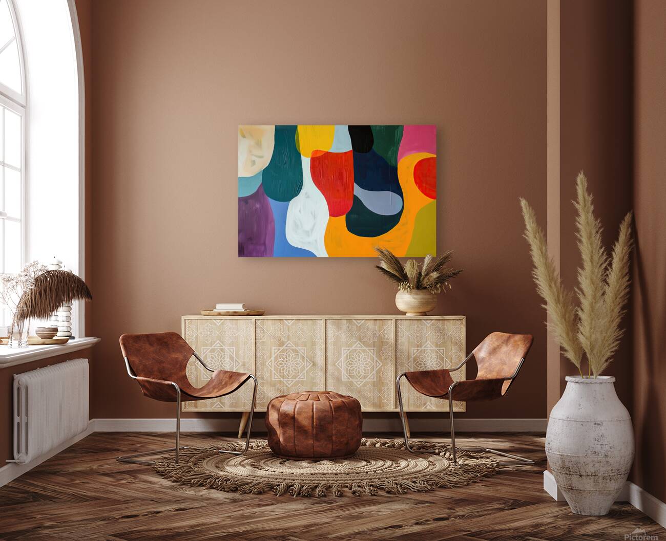 Abstract Harmony 7294B2 48 Reproduction