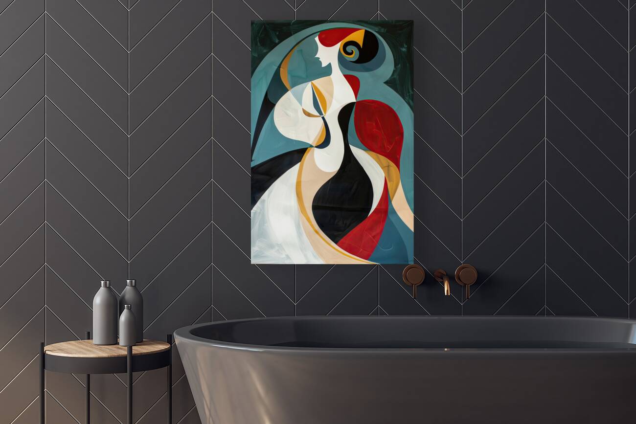 Abstract Dance 7924H 45 Reproduction