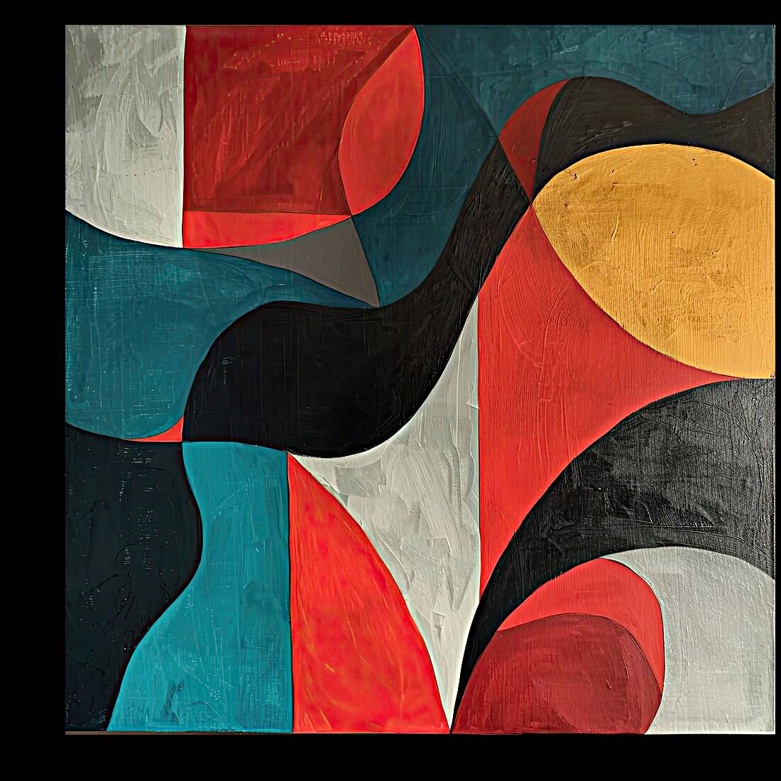 Abstract Dance 7892BC 45 Reproduction